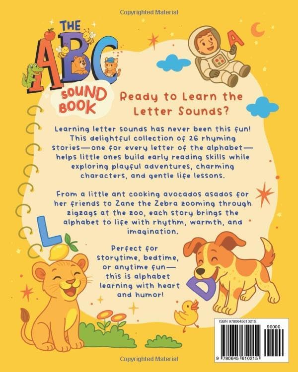 The ABC Sound Book: Playful Phonics Stories for Every Letter by Laura Diaz