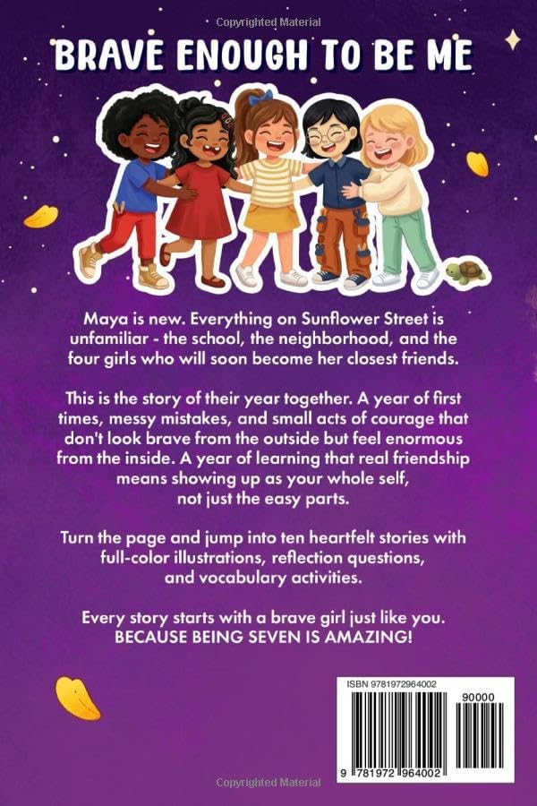 It's Amazing To Be 7!: Colorful Beginner Chapter Book for 7 Year Old Girls - 10 Inspiring Stories about Self-Confidence, Courage & Friendship (Gifts for Amazing Girls) by Elara Wynn