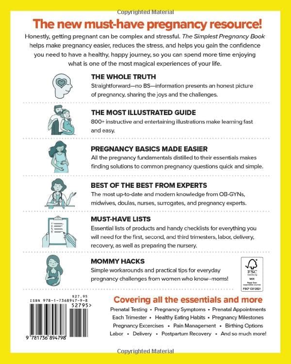 The Simplest Pregnancy Book in the World: The Illustrated, Grab-and-Do Guide for a Healthy, Happy Pregnancy and Childbirth by S. M. Gross
