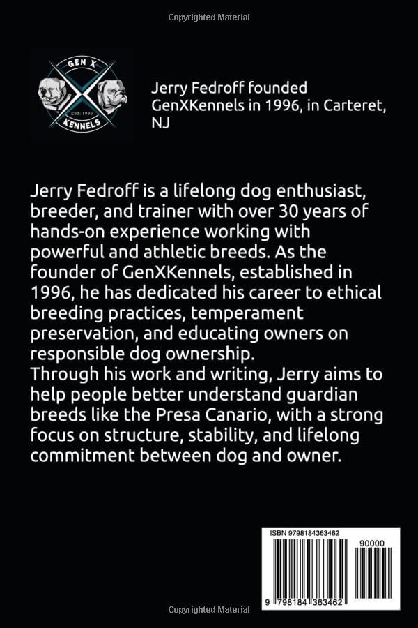 Presa Canario: The Guardian of the Canary Islands by Jerry Fedroff