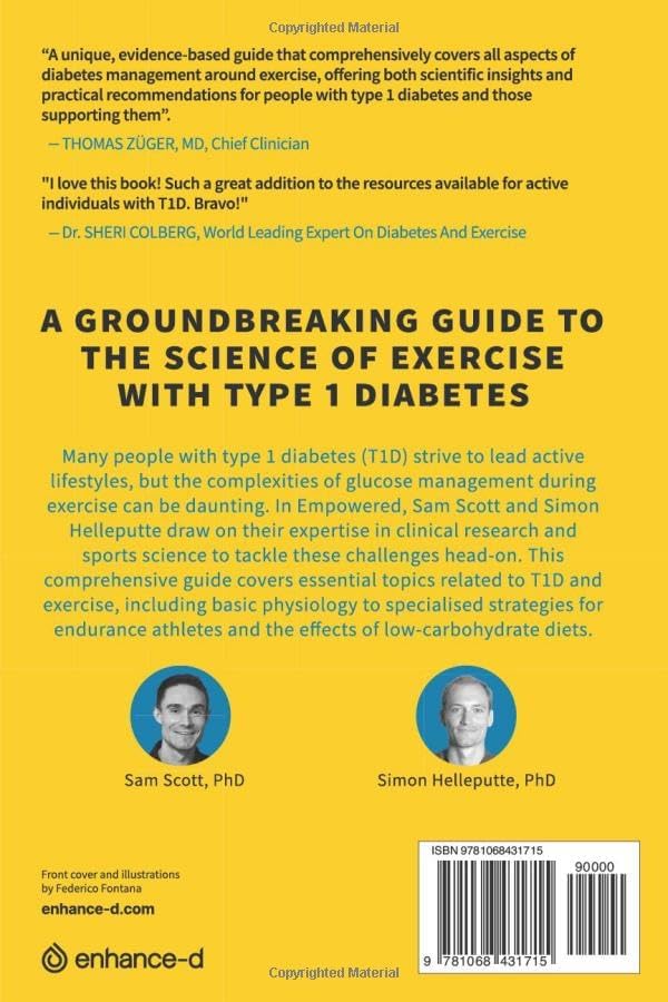 Empowered: The Science of Exercise with Type 1 Diabetes by Dr Sam Scott PhD