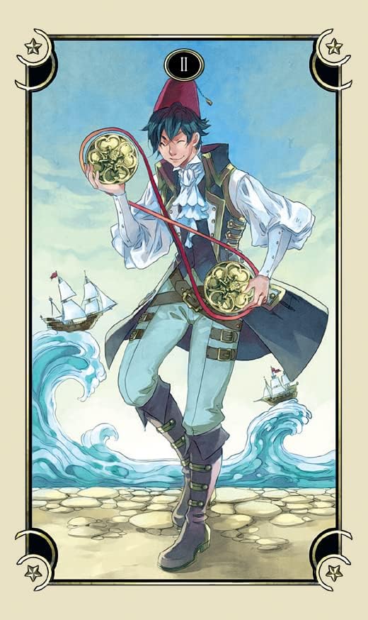 Mystical Manga Tarot Mini Deck by Barbara Moore