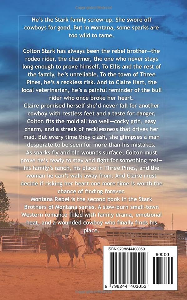 Montana Rebel: An Enemies-to-Lovers Cowboy Romance (Colton’s Story) (The Stark Brothers of Montana) by L.C. Reagan