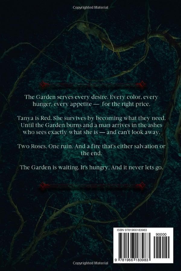 The Tears of a Red Rose: A Dark Forbidden Love Romantasy (A Garden of Death and Desire) by Anne Halle