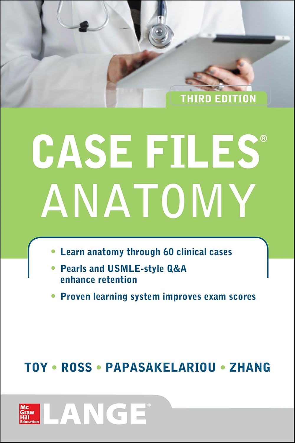 Case Files Anatomy 3/E (LANGE Case Files) by TOY