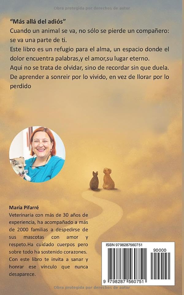 Mas allá del adiós: La despedida de nuestras mascotas (Spanish Edition) by Maria Pifarre Valero