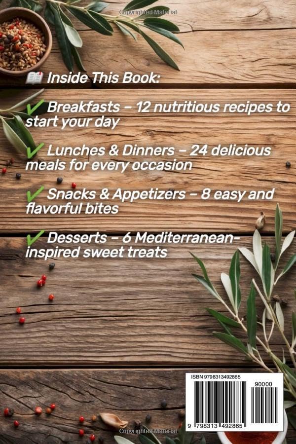 Mediterranean Diet Recipe Book: The Ultimate Mediterranean Diet Cookbook | Easy & Healthy Recipes for Weight Loss and Longevity by Maxim Troshin