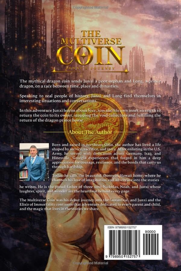 The Multiverse Coin: Junxi’s Journey (Junxi and the Elixir of Immortality) by Vincent Elshaw