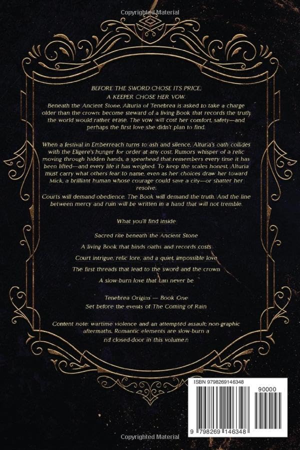 Daughter of Alturium: A slow burn romantasy of vows, relics, and the price of duty. (Tenebrea Unbound: A Series Set in the World of the Angels and Fae of Tenebrea) by Ellie Bullock