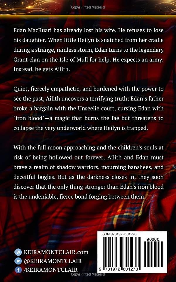 The Scot's Blood Warrior (Shadows of the Dark Hollow) by Keira Montclair