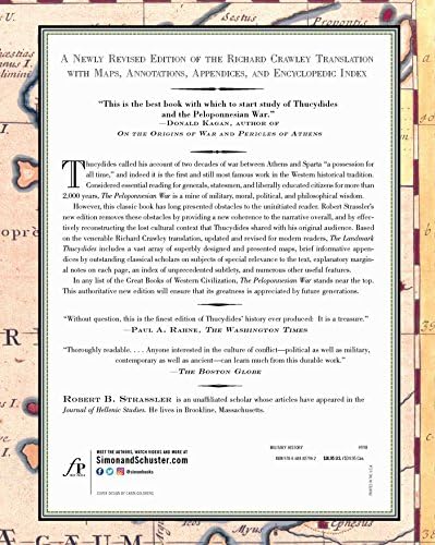 The Landmark Thucydides: A Comprehensive Guide to the Peloponnesian War by Thucydides
