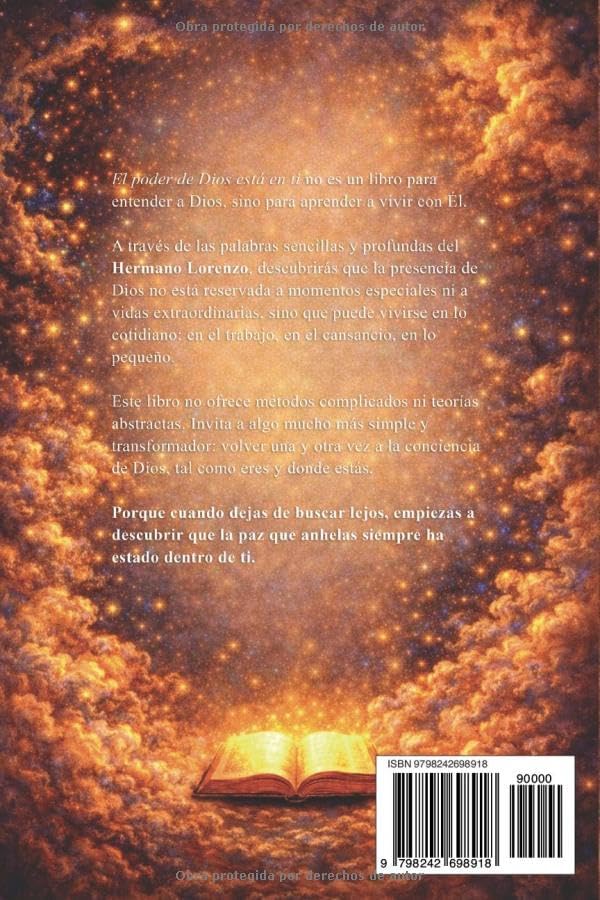 El poder de Dios está en ti: Una adaptación moderna de La práctica de la presencia de Dios, de El Hermano Lorenzo (Spanish Edition) by Aura Delmar Delmar