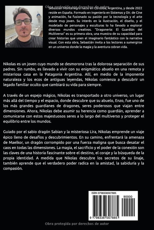 Dragoneria: El Guardián del Multiverso (Spanish Edition) by Sebastián Montenegro