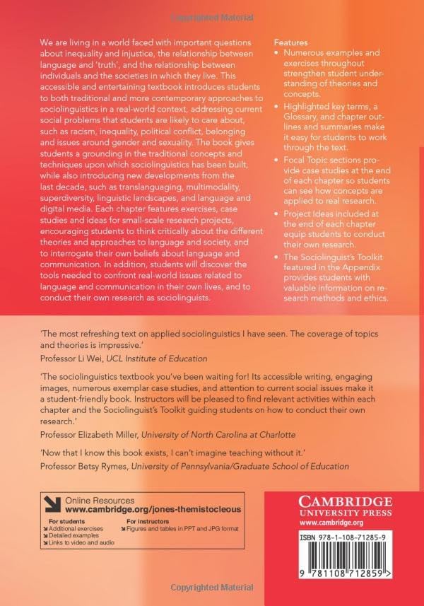 Introducing Language and Society (Cambridge Introductions to Language and Linguistics) by Rodney H. Jones