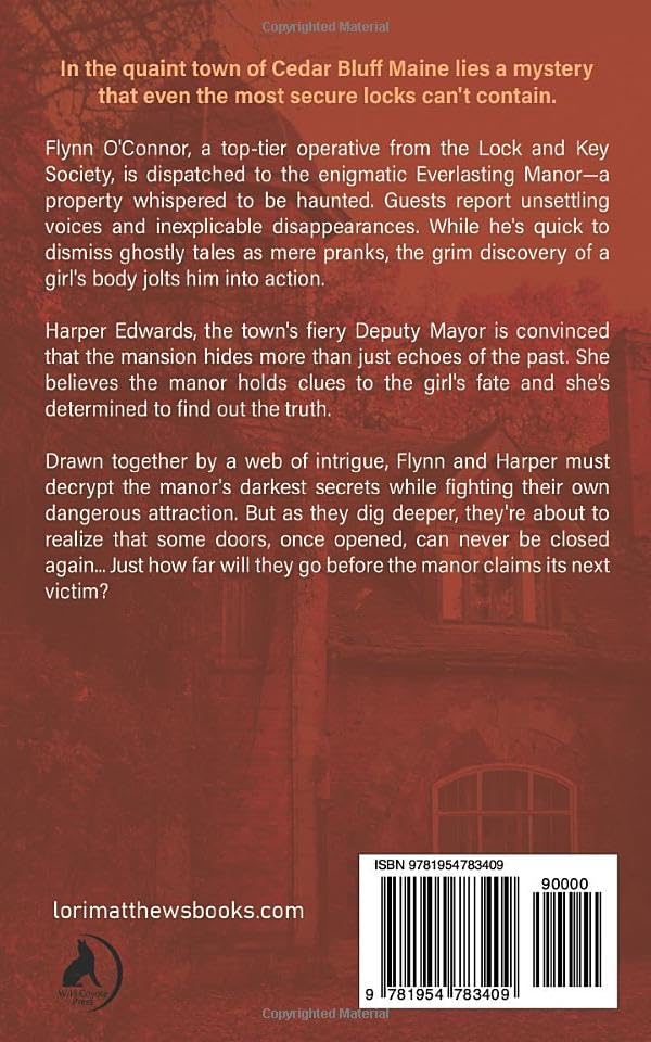Locked In: A Secret Society, Enemies to Lovers, Romantic Thriller (The Lock and Key Society) by Lori Matthews