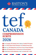 TEF Canada Comprehension Ecrite - 4 Complete TEF Reading Tests with Detailed Answer Explanations to Score B2+ on TEF Exam (TEF Canada Practice Books: Score B2+) (French Edition) by Raston's Education