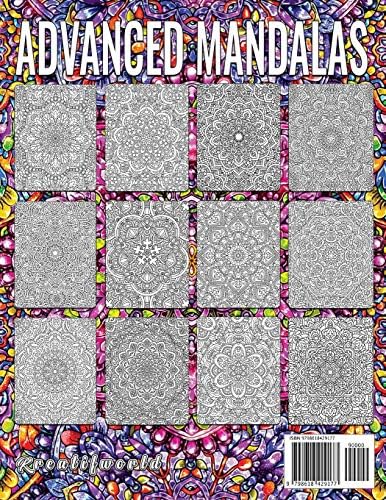 Coloring Book for Adults | Advanced Mandala: Adult Coloring Book Stress Relieving Design Featuring Relaxing Mandala Coloring Pattern for Adult Relaxation by Kreatifworld