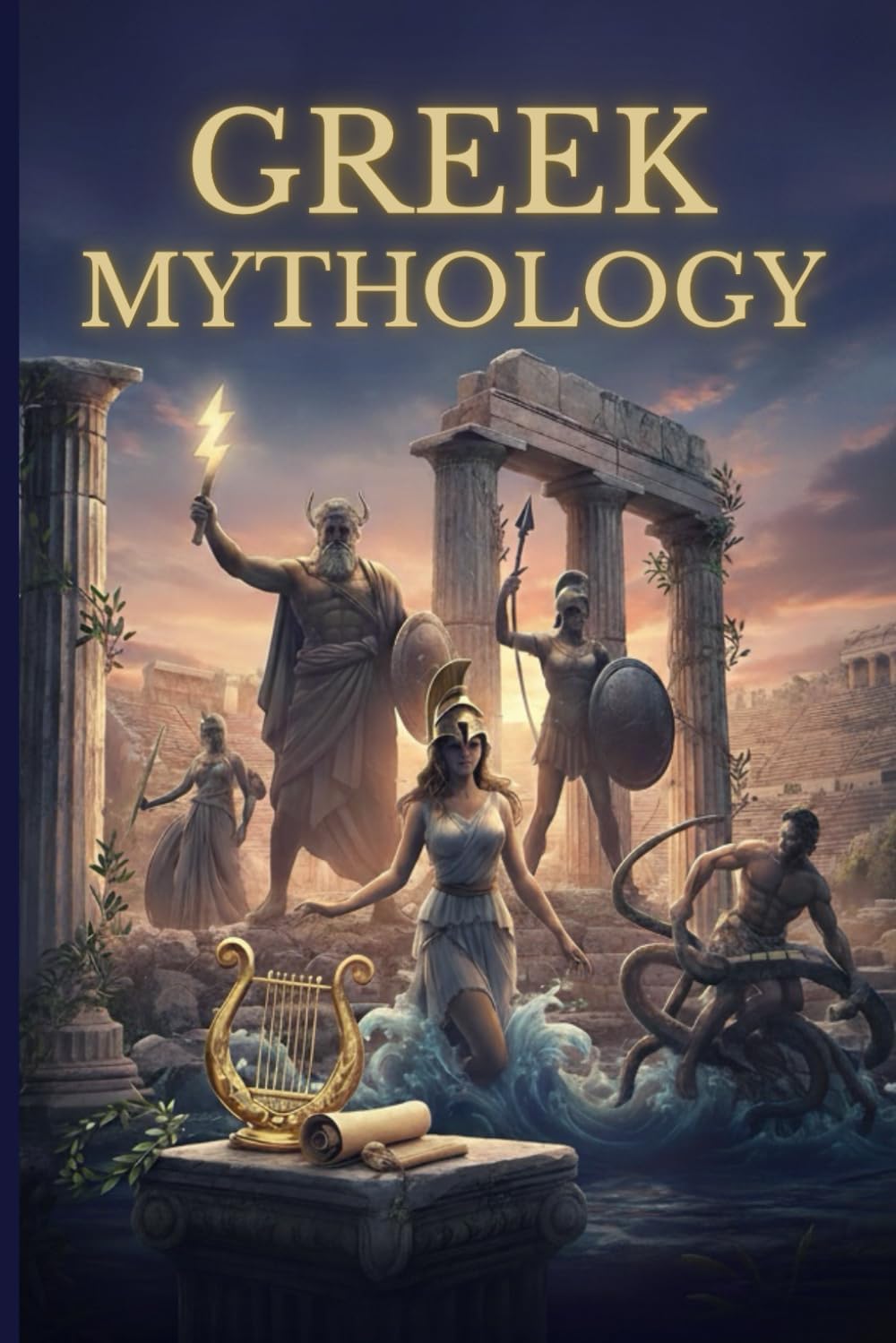 Greek mythology: A Modern Retelling of the Ancient Gods and Heroes by Smart Cookie Co.