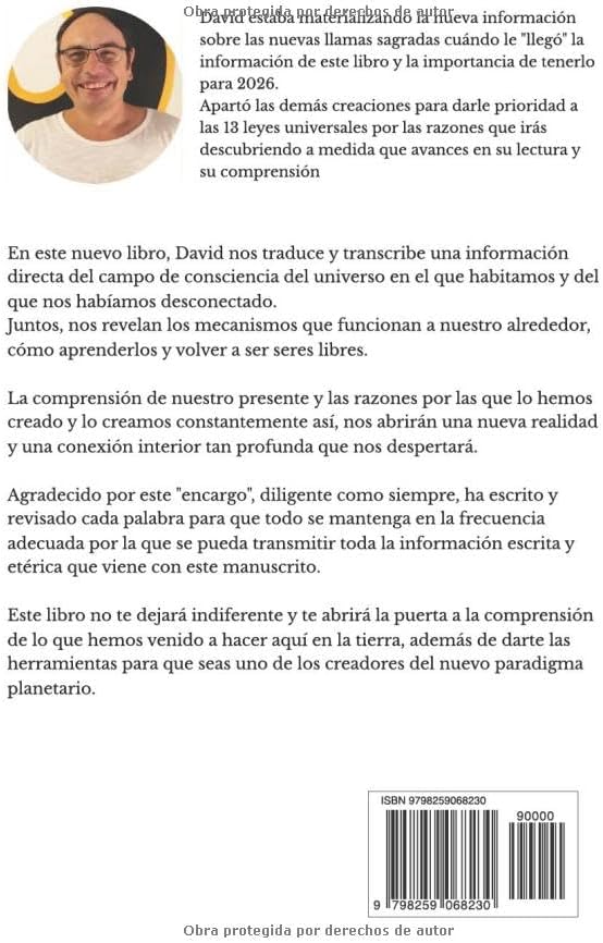 Las 13 Leyes Universales.: Yo Universo. (Spanish Edition) by david trias guirado