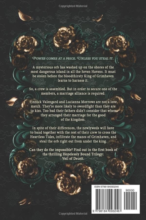 Veil of Deceit: a heist romantasy (Hopelessly Bound) by A.R. Conwell