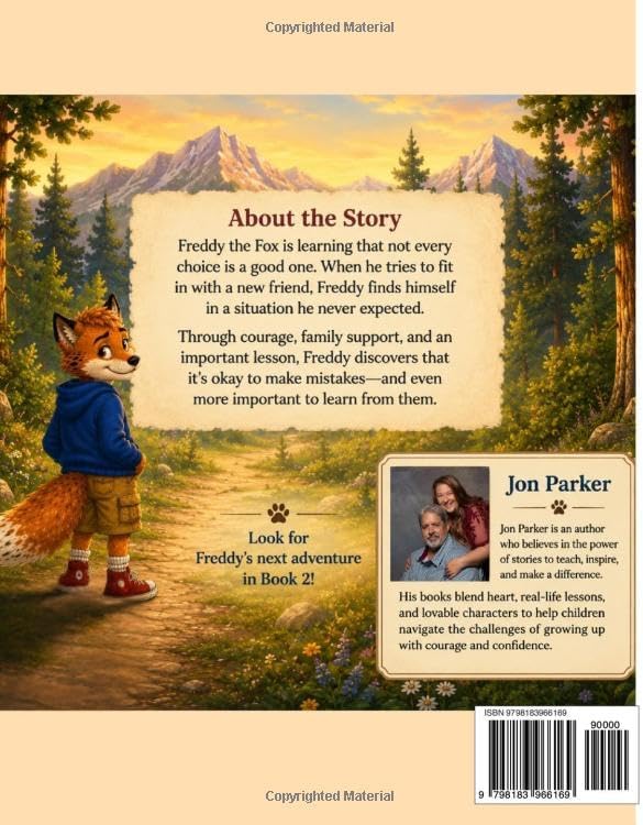 The Stories Of Freddy The Fox Book 1 by Jon R Parker