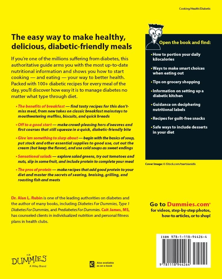 Diabetes Cookbook For Dummies by Alan L. Rubin