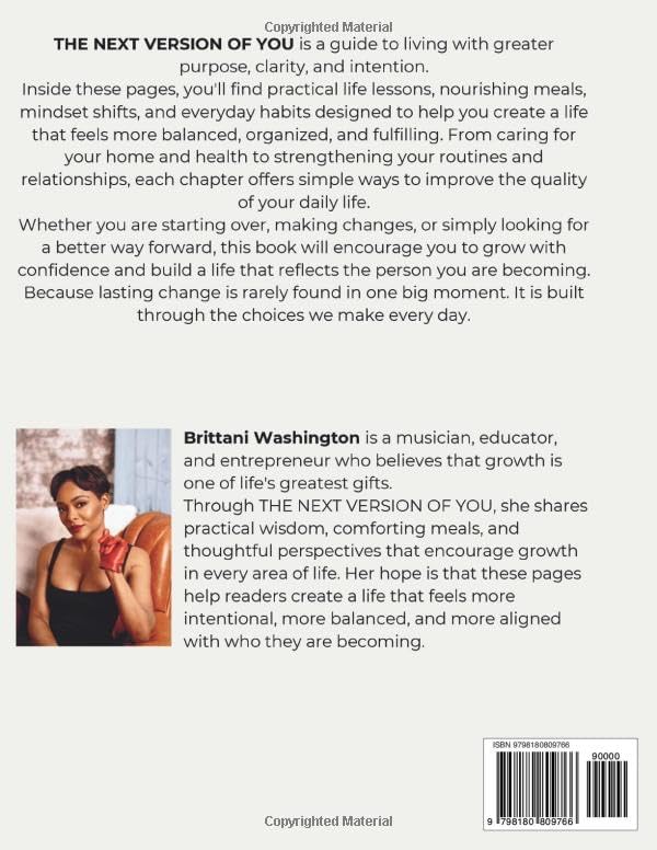 THE NEXT VERSION OF YOU by Brittani Washington
