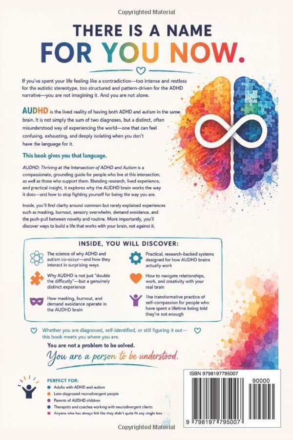 AUDHD: Thriving at the Intersection of ADHD and Autism — Your Complete Guide to Understanding, Embracing, and Harnessing Your Dual-Neurodivergent Brain by Mara West