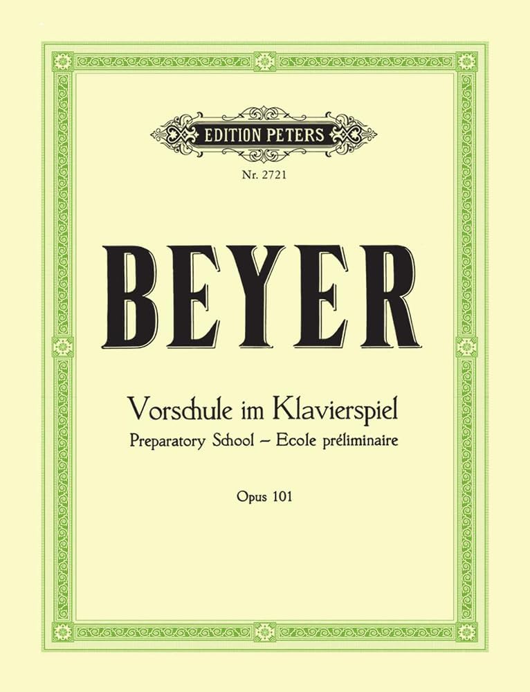 Elementary Method for Piano Op. 101 (Edition Peters) by Ferdinand Beyer