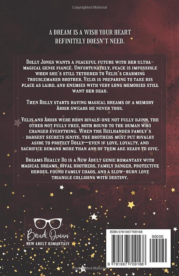 Dreams Really Do: A Slow-Burn, Steamy Tale of a Girl and Her Genie’s Family (Come True: Steamy Genie Romantasy) by Brindi Quinn