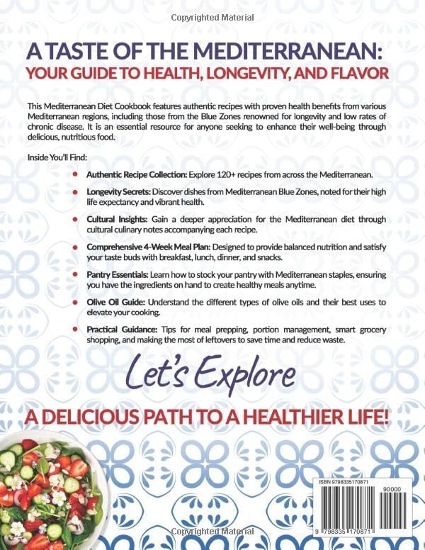 Mediterranean Diet Cookbook for Beginners: 120+ Healthy and Delicious Recipes - Easy, Quick, and Simple Meals with a Complete 30-Day Weight Maintenance Plan to Eat Well and Transform Your Lifestyle by Sofia A. Ferraro