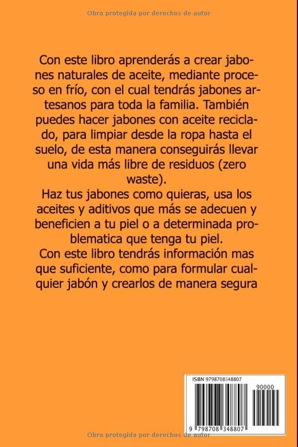 Jabón Natural: Aprende como hacer jabón artesano mediante proceso en frío (Spanish Edition) by Mercedes de Vega Martín