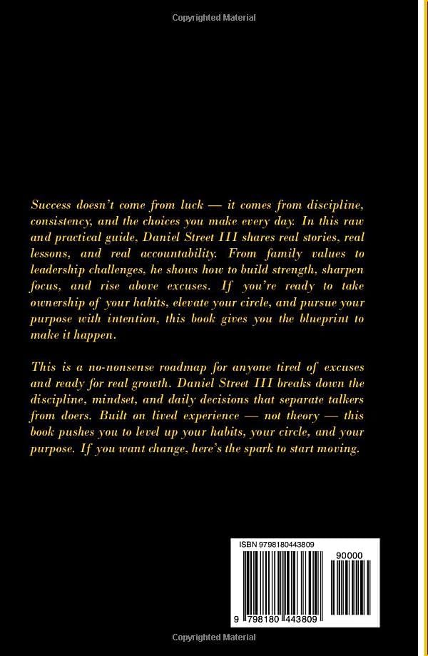 NO ONE CARES; MAKE IT HAPPEN by Daniel Street III