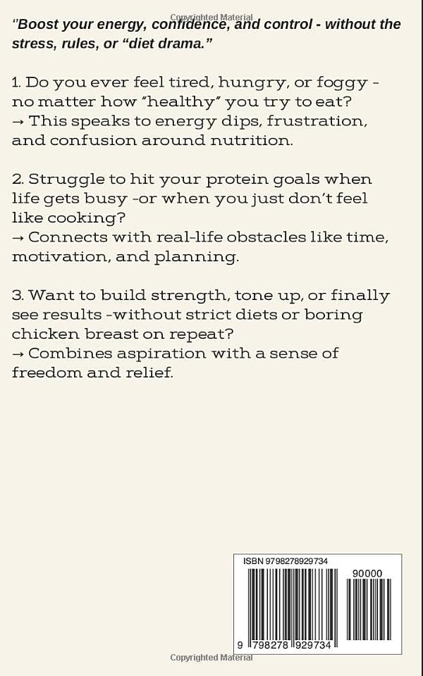 The Everyday Protein Playbook: Easy High-Protein Recipes and Meal Prep Ideas to Weight Control, Build Muscle, and Boost Energy by Emily Hart