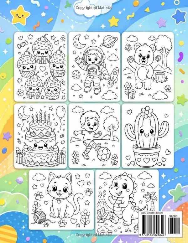 My Cute Coloring Book by Naiomi Matos Medina