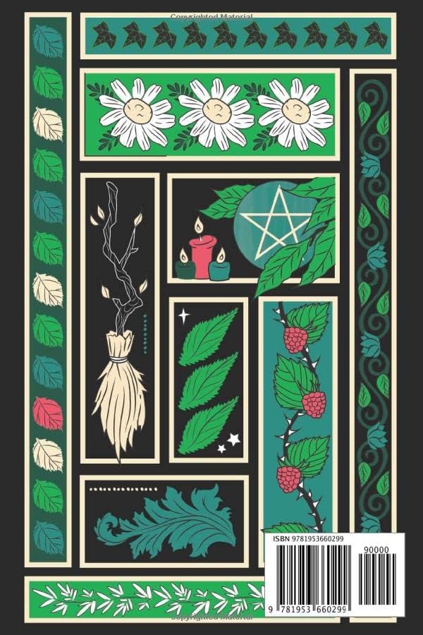 Coloring Book of Shadows: Green Witch's Herbal by Amy Cesari