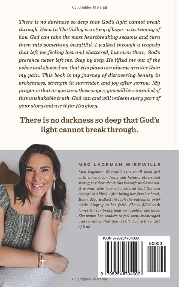 Even In The Valley: Trusting God in the Life I Didn't Choose by Meg Lageman Wierwille
