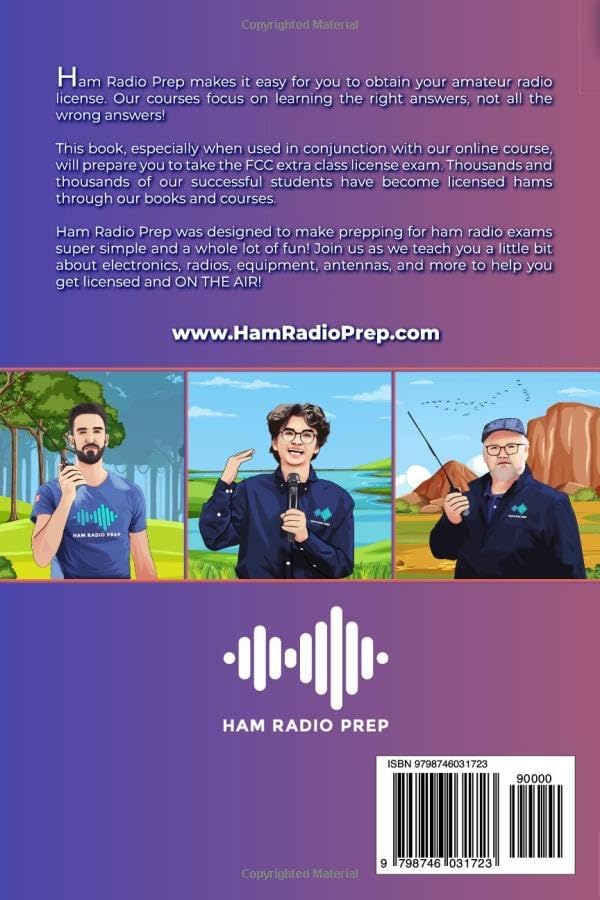 The Ham Radio Prep Extra Class License Manual by American Radio Club
