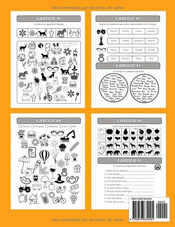 Libro de Actividades para Mayores | Ejercicios para Personas con Alzheimer y Demencia | Juegos de Memoria y Estimulación Mental (Libros de actividades para personas mayores) (Spanish Edition) by Activy Booker