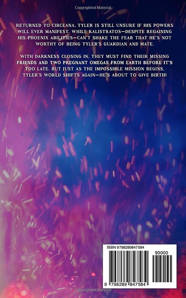 Phoenix Chosen: A Gay Mpreg Portal Romantasy (The Phoenix Guardians) by Ashe Moon