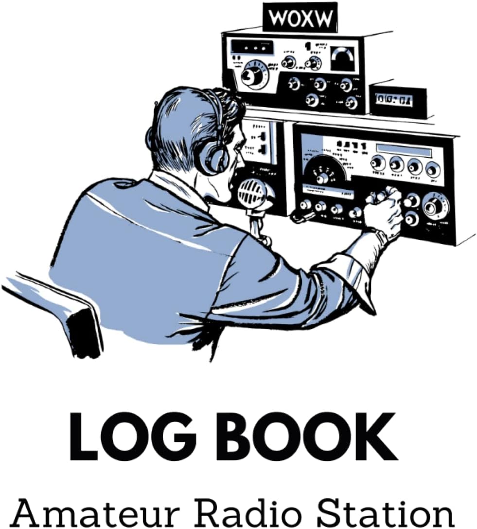 Amateur Radio Station Log Book: Ham Radio Quick Reference Guide included / 1300 contacts / Handy format Letter 8.5 x 11 in by Amateur Radio Publishing