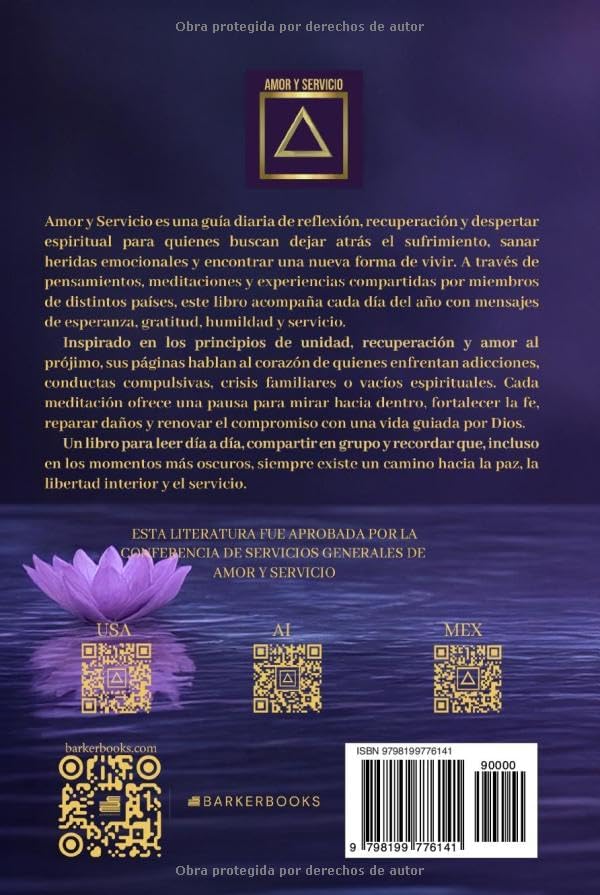 Amor y Servicio: Pensamientos y meditaciones para cada día (Spanish Edition) by Amor y Servicio Asuntos Internacionales