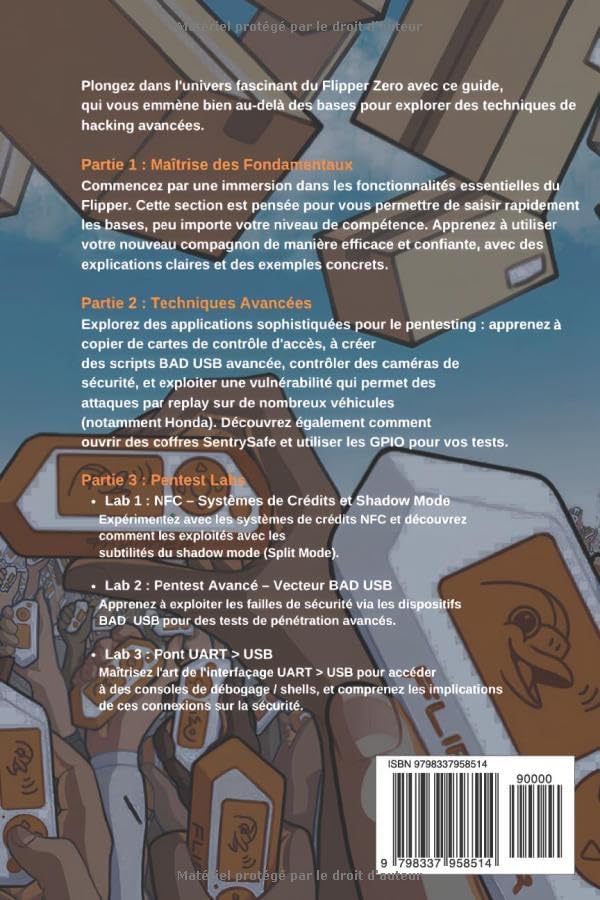 Flipper zero: Hacking (French Edition) by Julien Bones