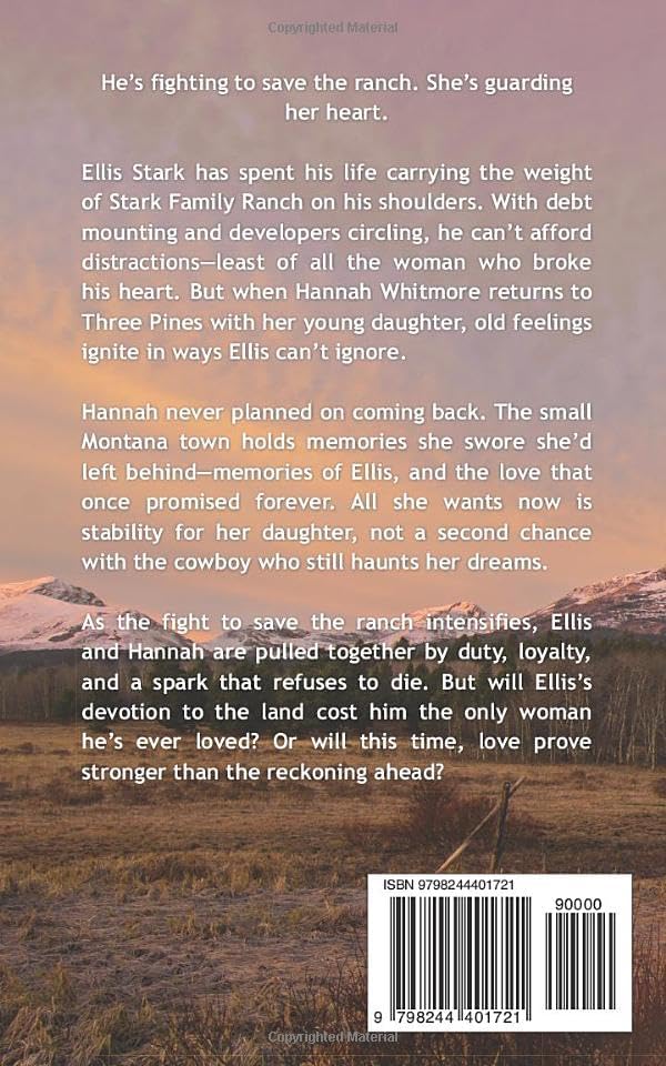 Montana Reckoning: A Second Chance Cowboy Romance (Ellis's Story) (The Stark Brothers of Montana) by L.C. Reagan