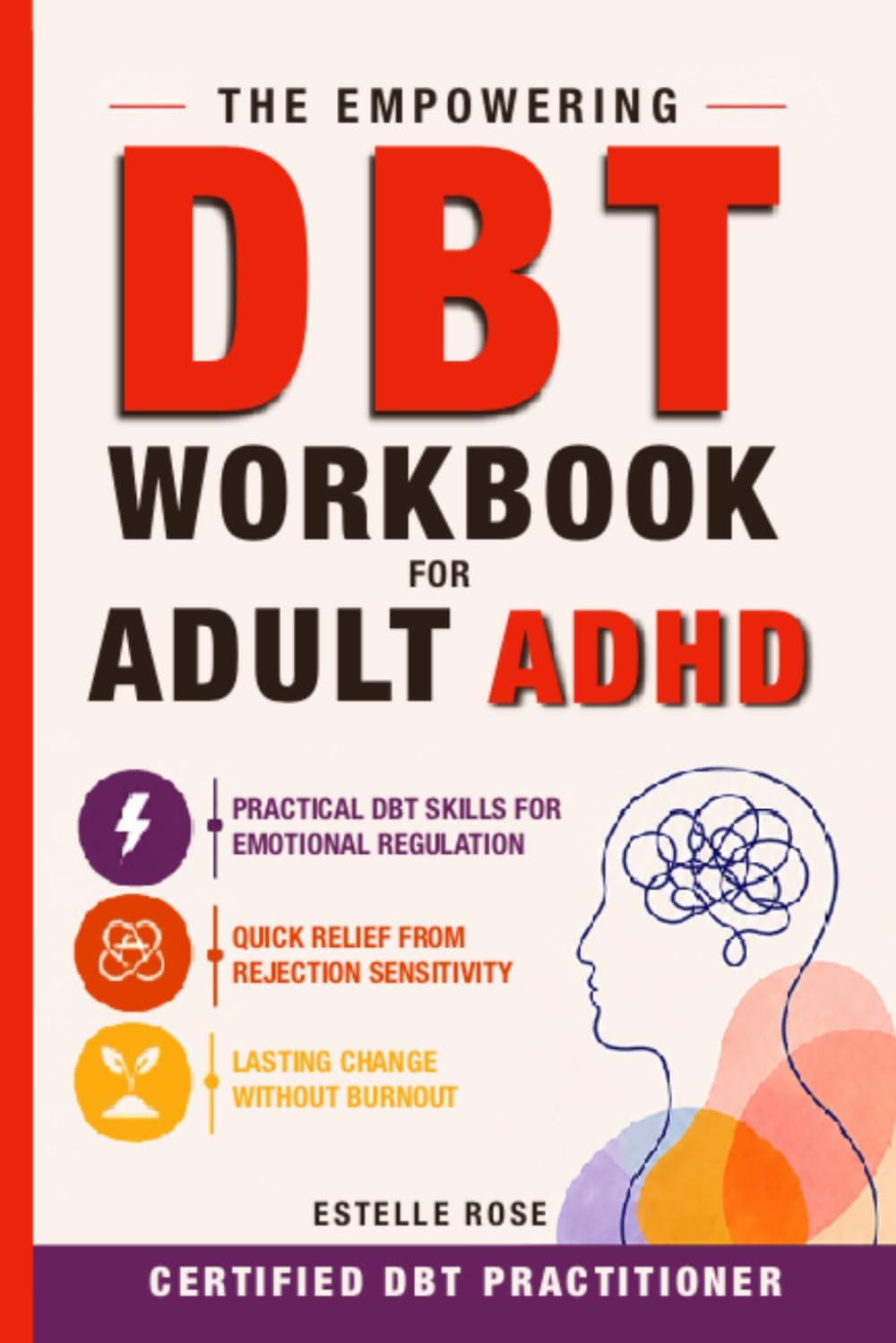 The Empowering DBT Workbook for Adult ADHD: Practical DBT Skills for Emotional Regulation, Quick Relief from Rejection Sensitivity, and Lasting Change Without Burnout (Empowering ADHD) by Estelle Rose