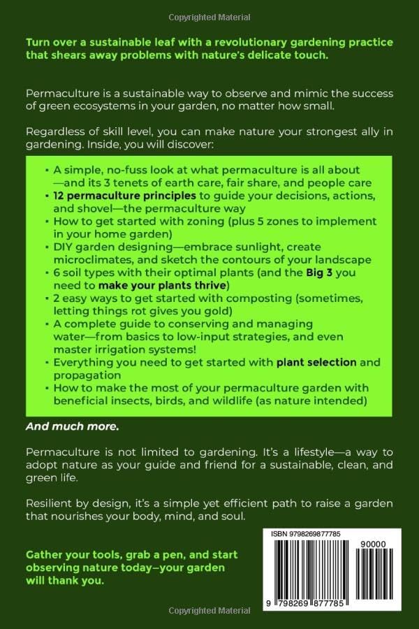 Edible Landscapes Made Simple: A Beginner's Guide To Sustainable Permaculture Gardening With Easy-To-Follow Action Steps by Linda Parker