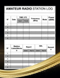 Amateur Ham Radio Station Log Book: Ham Radio Contact Sheet Keeper | Ham Radio Log Book | Logbook For Ham Radio Operators | Ham Radio Contact Keeper | ... ... Radio-wave Frequency & Power Test Logbook by Amateur Ham Radio Station