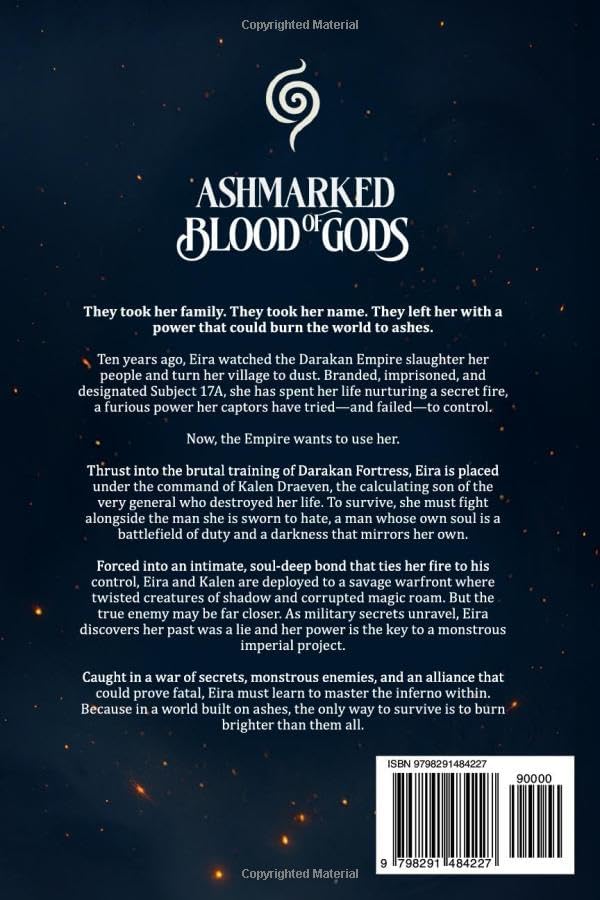 Ashmarked: Blood of Gods: A Slow-Burn Romantasy (Ashmarked Trilogy, Book 1) by Luna M. Castle