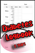 Diabetes Log Book: Track Your Glucose levels-108 weeks (2 Years)- Monitor and Record Your Glucose levels before and after( Breakfast, Lunch, Dinner, Bedtime), Stay Organized! Size 6X9" by Brenda A.Q.A Harison