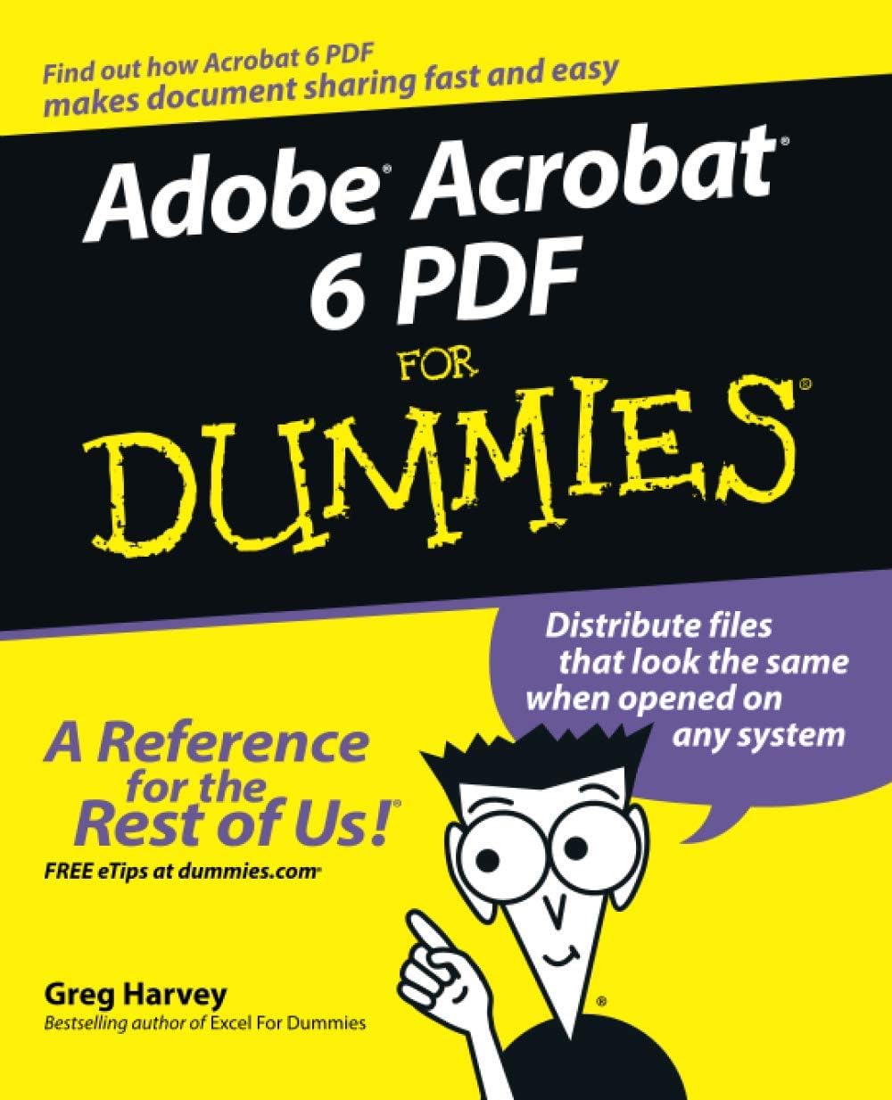 Adobe Acrobat 6 PDF For Dummies by Greg Harvey
